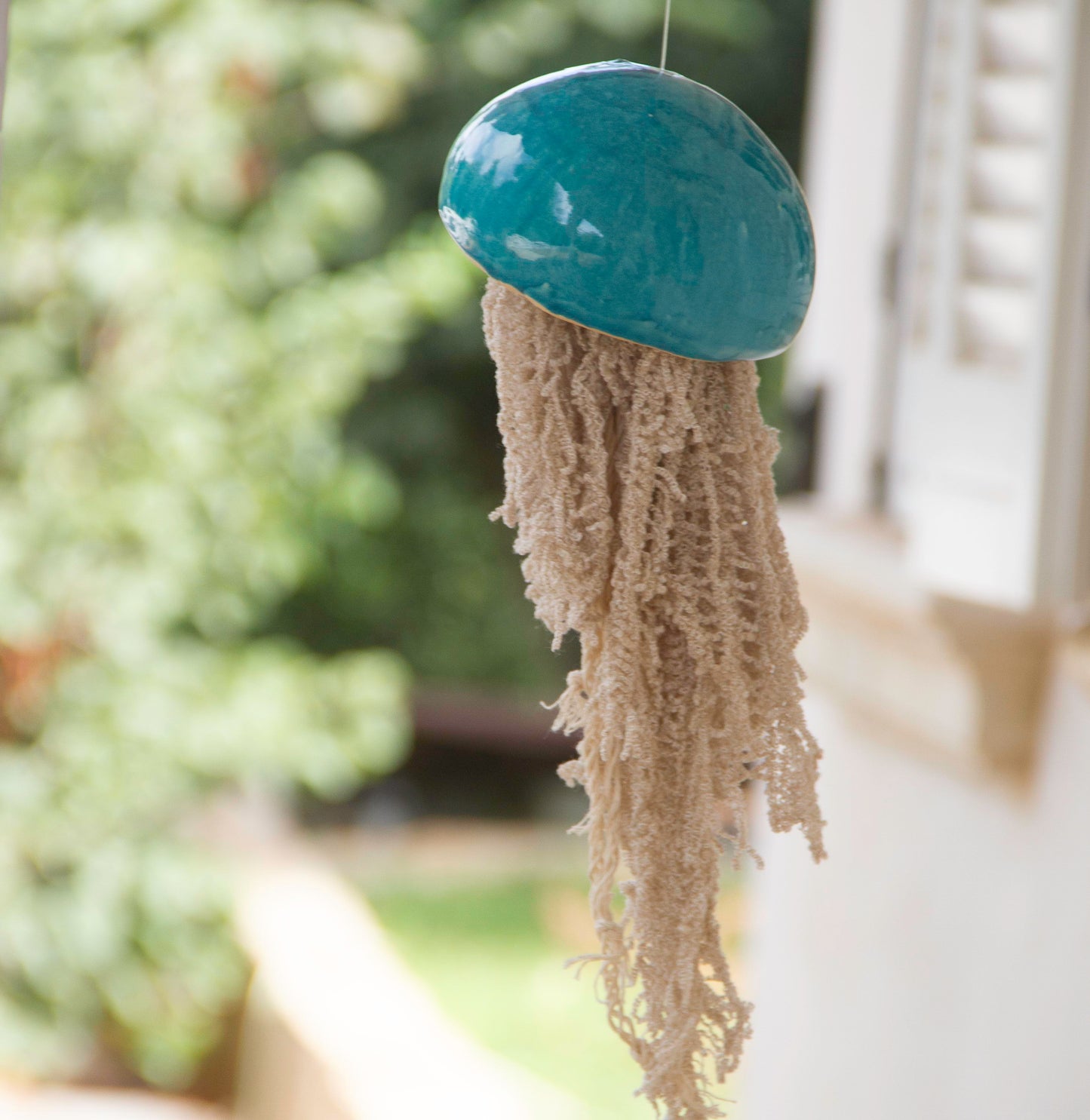 מדוזה לתליה תכלת