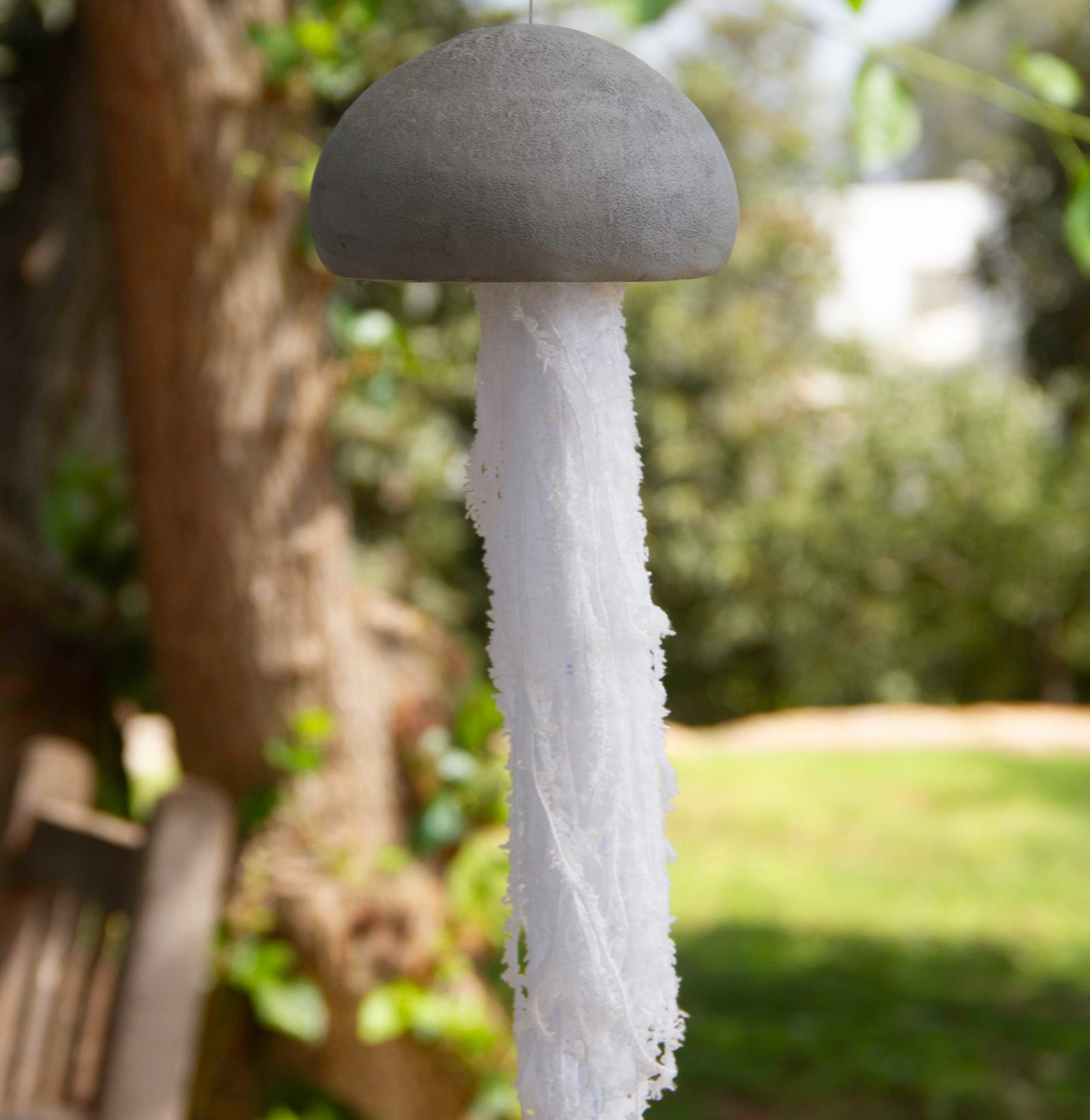 מדוזה לתליה אפור